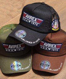 AVIREX(AVIREX)/TP PATCH MESH CAP/ｶｰｷｰ