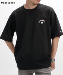 CONVERSE(CONVERSE)/【ＣＯＮＶＥＲＳＥ】 コンバース アーチロゴ 刺繍 半袖 Tシャツ ユニセックス/ブラック