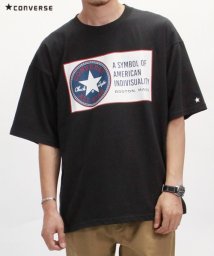 CONVERSE(CONVERSE)/【ＣＯＮＶＥＲＳＥ】 コンバース ボックスロゴ 半袖 Tシャツ ユニセックス/ブラックB