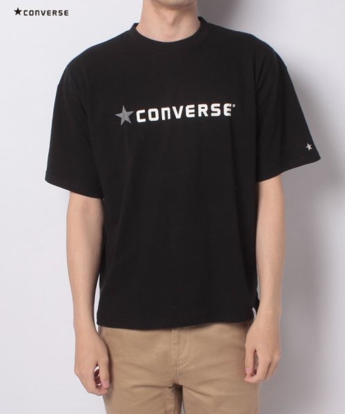 CONVERSE(CONVERSE)/【ＣＯＮＶＥＲＳＥ】 コンバース 半袖 Tシャツ ユニセックス/ブラック
