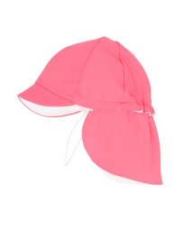 BACKYARD FAMILY(バックヤードファミリー)/フラップ付き体操帽子 取り外しタイプ/ピンク