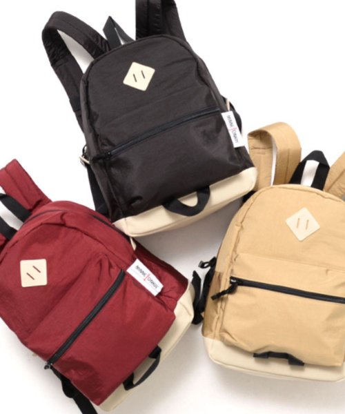 MINNETONKA(MINNETONKA)/Kid’ s back pack basic/ブラック