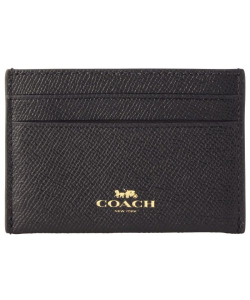 COACH(コーチ)/【Coach(コーチ)】 Coach パスケース 定期入れ  f57312imblk/ブラック