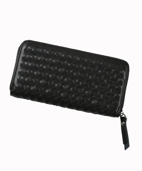 イントレチャートロングウォレット 財布 メンズ ブランド 長財布 ラウンドファスナー 本革 レザー 革 ジギーズショップ Jiggys Shop Magaseek