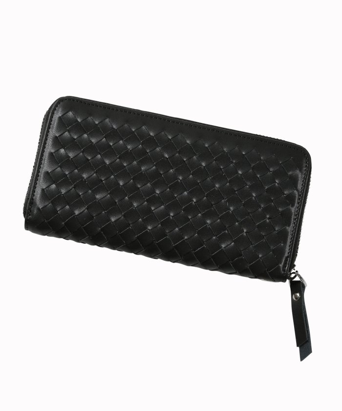 イントレチャートロングウォレット 財布 メンズ ブランド 長財布 ラウンドファスナー 本革 レザー 革 ジギーズショップ Jiggys Shop Magaseek