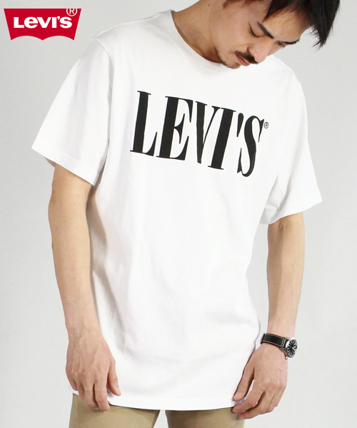 【LEVI'S】 リーバイス ロゴ プリント 半袖 Tシャツ ユニセックス