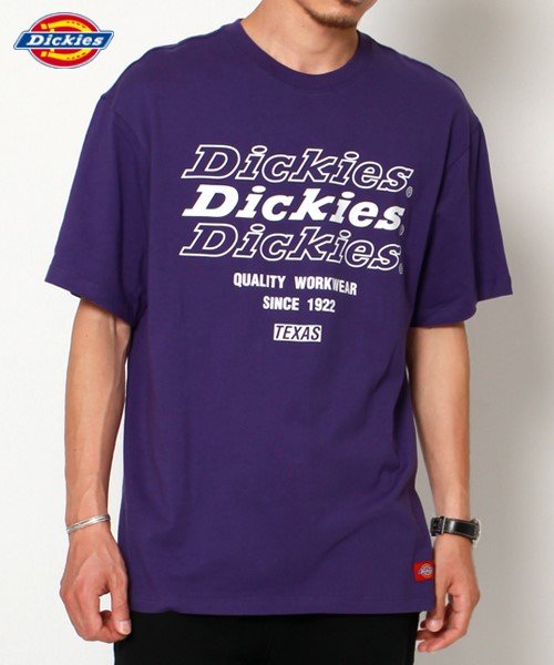 Dickies(Dickies)/【Ｄickies】 ディッキーズ グラッフィックプリント 半袖　Tシャツ ユニセックス/パープル