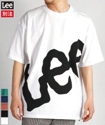 Lee(Lee)/【LEE】【別注】 リー ビックロゴ プリント 半袖 Tシャツ ユニセックス/ホワイト