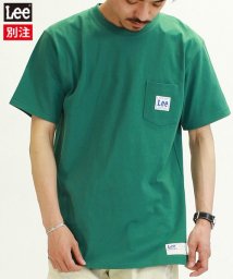 Lee(Lee)/【LEE】【別注】 リー ピスポケ プリント 半袖 Tシャツ ユニセックス/グリーン