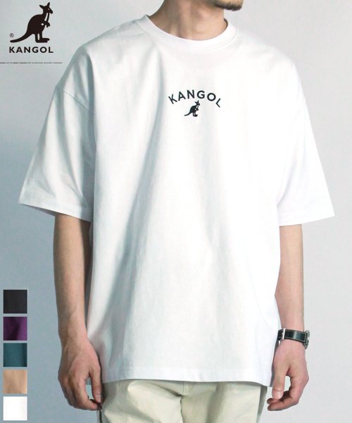 ＫＡＮＧＯＬ】 カンゴール オーバーサイズ 刺繍 半袖 Tシャツ ユニセックス(503380274) KANGOL(KANGOL)  MAGASEEK