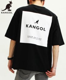 KANGOL(KANGOL)/【ＫＡＮＧＯＬ】 カンゴール オーバーサイズ ボックスロゴ 半袖　Ｔシャツ ユニセックス/ブラック