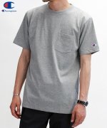 10%OFF！＜マガシーク＞ Amerikaya チャンピオン ポケット付き 無地 半袖 Ｔシャツ ユニセックス ユニセックス グレイ Ｌ Amerikaya】 タイムセール開催中】画像