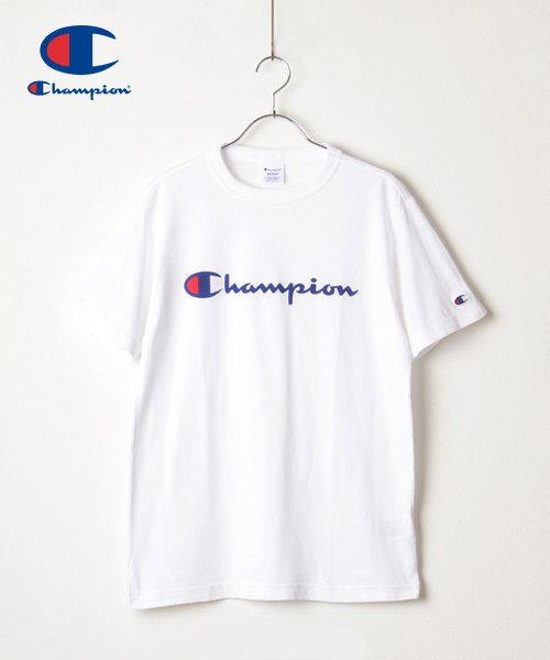 CHAMPION(チャンピオン)/【Ｃhampion】 チャンピオン 胸ロゴプリント 半袖　Ｔシャツ ユニセックス/ホワイト