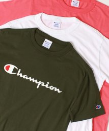 CHAMPION(チャンピオン)/【Ｃhampion】 チャンピオン 胸ロゴプリント 半袖　Ｔシャツ ユニセックス/グリーン