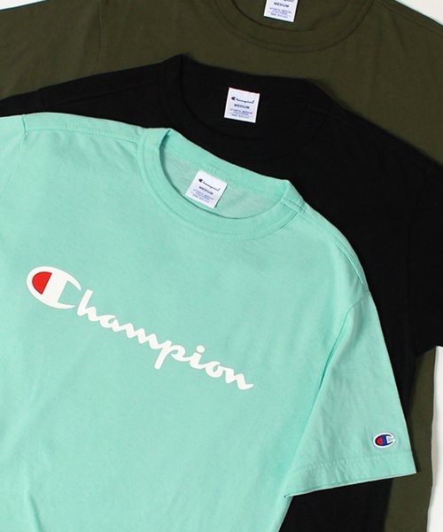 CHAMPION(チャンピオン)/【Ｃhampion】 チャンピオン 胸ロゴプリント 半袖　Ｔシャツ ユニセックス/ミント