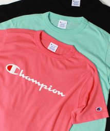 CHAMPION(チャンピオン)/【Ｃhampion】 チャンピオン 胸ロゴプリント 半袖　Ｔシャツ ユニセックス/ピンク