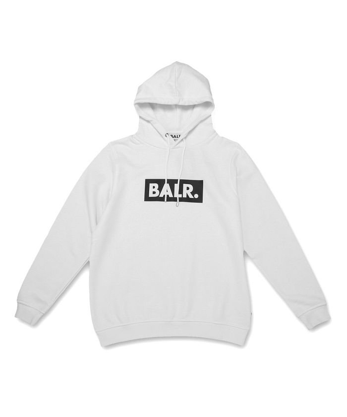 Balr ボーラー ボックスロゴプリント パーカー Club Hoodie ボーラー Balr Magaseek