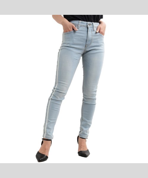 セール ワンフォークロージング 1111clothing ストレッチ スキニーデニム デニムパンツ メンズ デニムパンツ レディース ラインパンツ メンズ ラインパンツ レディース スキニー ジーンズ ジーパン ペアル Magaseek