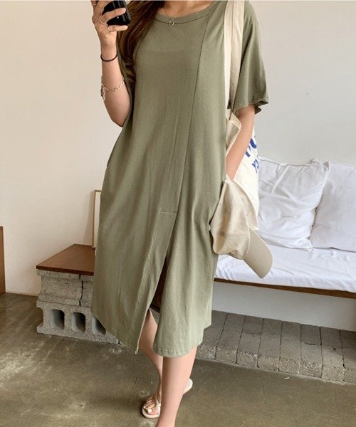 セール Naning9 ナンニング 変形スリットロングtシャツ ナンニング Naning9 Magaseek