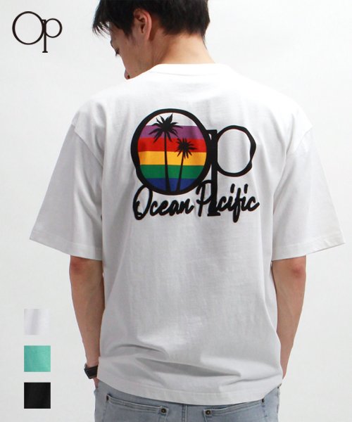 OceanPacific(OceanPacific)/【OceanPacific】 オーシャンパシフィック ポケット付き  半袖 Tシャツ ユニセックス/ホワイト