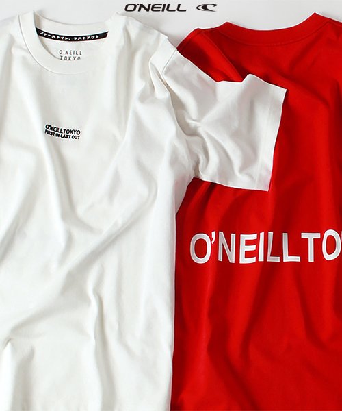 O NEILL(O NEILL)/【O'NEILL】 オニール TOKYO 胸ロゴ 半袖Tシャツ/ホワイト