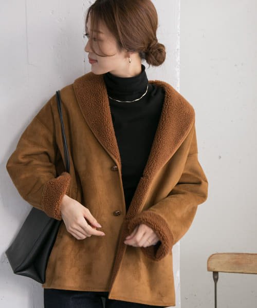 セール Doors フェイクムートンショールカラージャケット アーバンリサーチ アウトレット Urban Research Outlet Magaseek