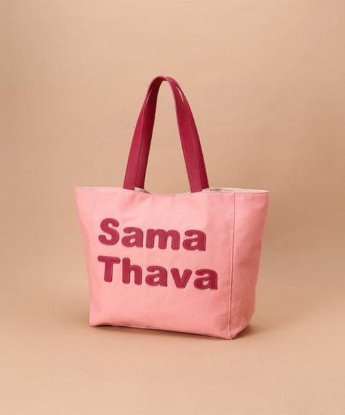 Samantha Thavasa(サマンサタバサ)/サマタバパッチワークトート/ピンク