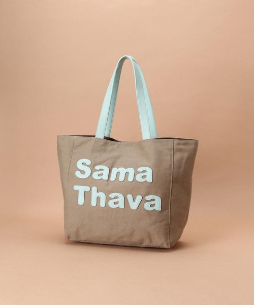 Samantha Thavasa(サマンサタバサ)/サマタバパッチワークトート/カーキ