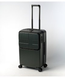 innovator(イノベーター)/【2年保証】イノベーター スーツケース Mサイズ 62L フロントオープン トップオープン 軽量 innovator INV60/オリーブ