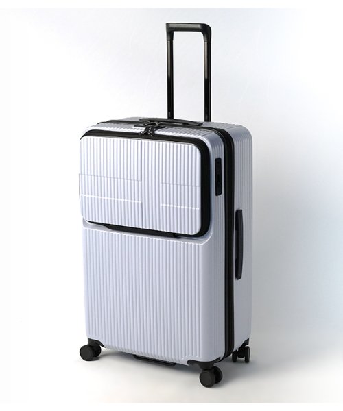 innovator(イノベーター)/【2年保証】イノベーター スーツケース Lサイズ 92L フロントオープン トップオープン 軽量 大型 大容量 innovator INV90/グレー