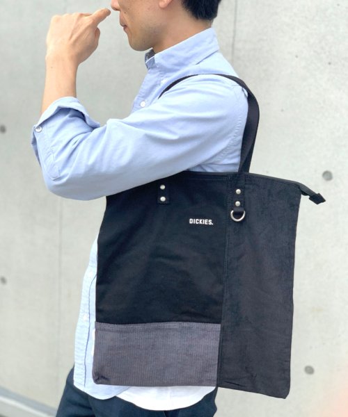 Dickies(Dickies)/REBUILD TOTE BAG M/ブラック