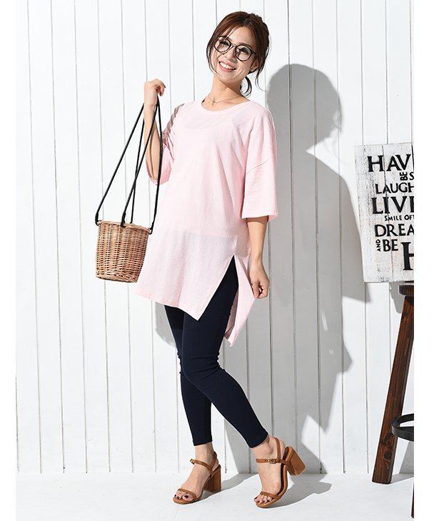 マタニティ リブレギンス 春夏秋 サマー美脚リブレギンス マタニティ服 71k 4113 全6色 綿 パンツ マタニティウェア レギパン レギンス デニム 503383332 チョコア Chocoa Magaseek
