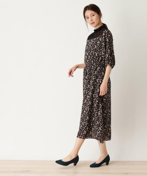 セール S L レース切替花柄ワンピース シューラルー キューティーブロンド Shoo La Rue Cutie Blonde Magaseek