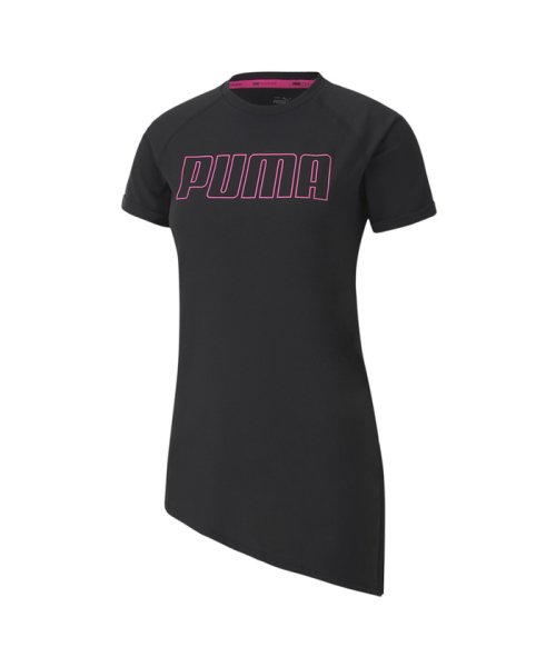 PUMA(プーマ)/トレーニング グラフィック ロゴ ウィメンズ 半袖 Tシャツ/PUMABLACK