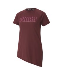 PUMA(プーマ)/トレーニング グラフィック ロゴ ウィメンズ 半袖 Tシャツ/BURGUNDY