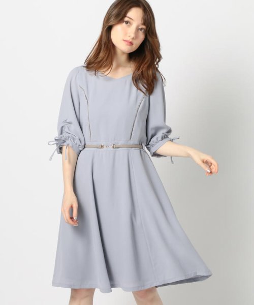 セール 袖シャーリングワンピース ミッシュマッシュ Misch Masch Magaseek