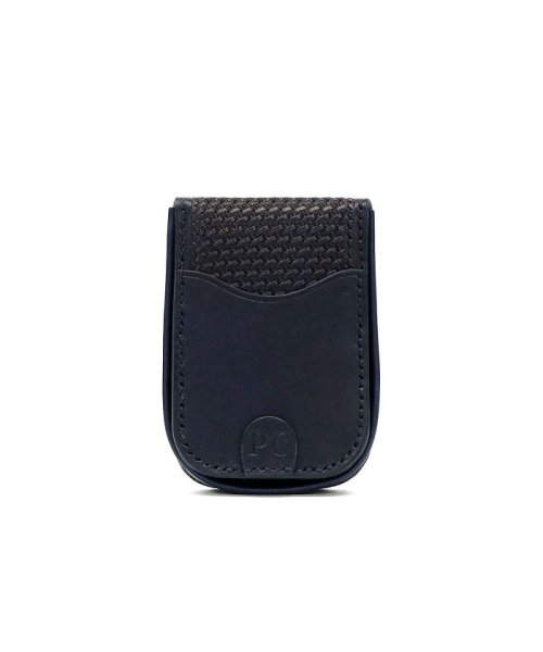 Porter Classic(ポータークラシック)/ポータークラシック カードケース Porter Classic 名刺入れ HAND CARVED LEATHER CARD CASE 日本製 PC－045－13/ネイビー