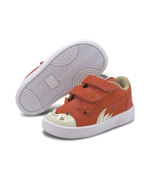 PUMA(PUMA)/ベビー ラルフ サンプソン アニマルズ V INF スニーカー 12－16cm /PAPRIKA-VAPOROUSGRAY