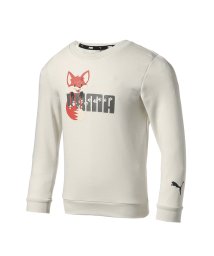 PUMA(プーマ)/キッズ アニマルズ クルーネック スウェット 92－128cm/VAPOROUSGRAY