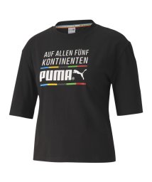 PUMA(プーマ)/TFS グラフィック レギュラー ウィメンズ 半袖 Tシャツ/PUMABLACK