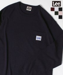 Lee(Lee)/【別注】【LEE】 リー ピスポケ ロング Tシャツ 長袖 Tシャツ ユニセックス/ネイビー