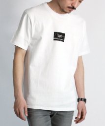 Amerikaya(Amerikaya)/【アメリカ屋】シンプルロゴ プリント 半袖Tシャツ ユニセックス/ホワイト