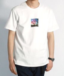 Amerikaya(Amerikaya)/【アメリカ屋】シンプルロゴ プリント 半袖Tシャツ ユニセックス/オートミール