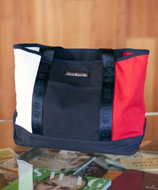 TOMMY HILFIGER/【オンライン限定】ミディアムキャンバストートバッグ/503408514