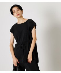 AZUL by moussy(アズールバイマウジー)/EASY PLEATS TOPS/BLK