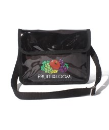 FRUIT OF THE LOOM(フルーツオブザルーム)/POUCH IN MINI MESSENGER M/ﾌﾞﾗｯｸ