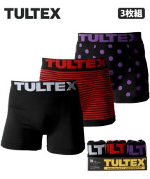 Amerikaya(Amerikaya)/【WEB限定】【TULTEX】 タルテックス トランクス ボクサーパンツ アンダーウェア　３枚セット/ブラック