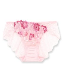 fran de lingerie/GRACE Flower Petal グレースフラワーペタル コーディネートバックレースショーツ/503415730