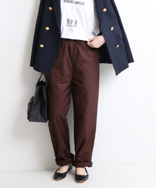 セール ダンプワッシャーイージーパンツ 503416124 スローブ イエナ Slobe Iena Magaseek