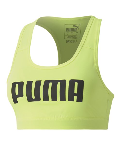 PUMA(プーマ)/ウィメンズ トレーニング プーマ 4キープ ブラトップ 中サポート/FIZZYYELLOW-PUMA